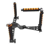 CHICIRIS Kit de Plataforma de Soporte de Hombro de la Cámara DSLR con de Ajustable para Imágenes de Aluminio de Aluminio Portátil para Brotes de Ubicación