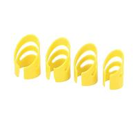 CHICIRIS Kit de Punta de Dedo para el Juego de Tonos Ligeros, Protectores de Protección de Guitarras Accesorios Banjo de Tumbas, Material de Resina de Polioximetimetilo Re