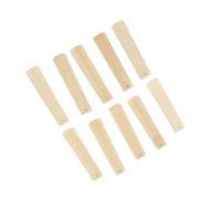 CHICIRIS Kit de Repuesto de Caña de Saxofón Tenor Sonido Estable para Músicos Profesionales 10 Piezas de Caña de Saxofón para Conciertos y Grabaciones