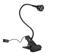 CHICIRIS Lámpara de Curado de Pegamento USB con Luz Púrpura LED UV de 3 W con Clamp/Holder e Interruptor para Reparación de Teléfonos, Detección de Agentes Fluorescentes y Verificación de Billetes