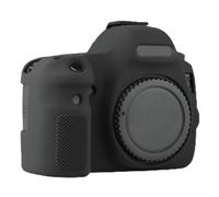 CHICIRIS Libro protector de cámara de silicona flexible sostenible para cañón 6D, antipolvo, agarre cómodo, negro/camuflaje para actividades al aire libre, Black, Informal