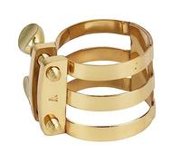 CHICIRIS Ligadura de Saxofón Alto, Material ABS, Calidad de Sonido Mejorada, Cierre Seguro para Jugadores de Saxofón Alto