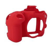 CHICIRIS Ligera de Silicona, Protectora, con la Cámara Que Grita por D3300 D3400, Anti -Scratch -Soft Camera Housing para Uso Diario (Rojo)