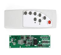 CHICIRIS Luz de Placa de Circuito Solar, Inducción de de Microondas de 5 a 10 Metros de Brillo Ajustable, con Control Remoto para Camino de Jardín Al Aire Libre