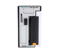 CHICIRIS Luz de Trabajo Magnética Recargable, Portátil 5LED 3000mAh | Lámpara ABS COB para Camping Senderismo Emergencia, Carga Rápida Tipo C con Pantalla de Batería Digital, Accesorio Manos
