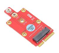 CHICIRIS M.2 Clave B para Mini Módulo Convertidor PCI -E para Escritorio para Computadora Portátil PC, Adecuado para Tarjetas de Red 4G WiMax LTE 5G, Práctico y Conveniente, Color Rojo, Incluye 1 X