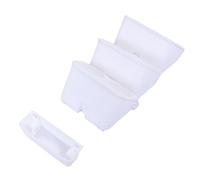 CHICIRIS Maceta de Pared Vertical Apilable para Uso en Interiores y Exteriores, Diseño Ligero con Riego Automático y 2 Bolsillos de 19,3x9,8 Pulgadas (White)