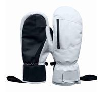 CHICIRIS Manoplas de Snowboard para Mujeres y Hombres, de esquí | Palma 100 % Poliéster y Piel Sintética, Calidez de Felpa de 360°, Pantalla Táctil Sensible, Pulsera Ajustable, Se Adapta a
