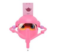 CHICIRIS Máquina Robot de Dibujo para Niños con 14 Bolígrafos de Colores y 100 Tarjetas Temáticas para Actividades Educativas Divertidas (Pink)