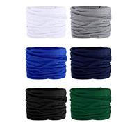 CHICIRIS Máscara de Polaina para el Cuello con Protección Solar UV, Bufanda de Tela de Malla Transpirable para Pesca, Senderismo, Ciclismo, Tamaño 9,4x16,5 Pulgadas (Colores variados #19)