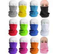 CHICIRIS Máscara de Polaina para el Cuello con Protección Solar UV, Bufanda de Tela de Malla Transpirable para Pesca, Senderismo, Ciclismo, Tamaño 9,4x16,5 Pulgadas (Colores variados #18)