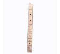 CHICIRIS Mástil de Guitarra Eléctrica sin Cabeza, Mástil de Madera de Arce de 25 Trastes para Guitarra de 6 Cuerdas, con Diseño sin Cabeza para Música Rock Metal Jazz