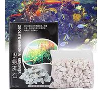 CHICIRIS Material de Filtro de Zeolita de Amoníaco para Peceras de Acuario, Potente Purificación de la Calidad del Agua para Filtros de Peceras, Tanto para Agua de Mar como para Dulce