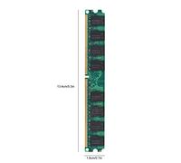 CHICIRIS Memoria Ram de Escritorio DDR2 2G 667MHz PC2-5300 para un Rendimiento Estable, Módulo de Memoria Adecuado para Placa Base para Tareas Informáticas Diarias