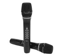 CHICIRIS Micrófono Micrófono Inalámbrico Inalámbrico con Tecnología Superior Funcionalidad de Mano Dual para Casa KTV Party Karaoke