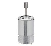 CHICIRIS Micromotor de Alta Velocidad Rs550 para Motocicleta para Niños de Autos de Juguete, Procesamiento Exquisito de Velocidad Estable, Adecuado para Juegos Infantiles (6v550-8000 rev)
