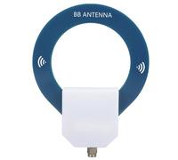 CHICIRIS Mini Antena de Onda Corta de Bucle, Receptor de Radio SW Portátil de 9,9 KHz 181 MHz con Ajuste de 10 30 DBuV para Receptores Malachite Ham TEF6686