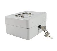 CHICIRIS Mini Caja de Seguridad Portátil con Cerradura para Dinero en Efectivo, Caja Fuerte para Monedas, Hierro Duradero, Respetuoso con el Medio Ambiente, Fuerte para el Hogar y la Oficina para