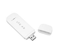 CHICIRIS Mini Enrutador LTE Portátil, Módem USB 4G con Punto de Acceso WiFi, Acceso a Red de Alta Velocidad para Múltiples Dispositivos en Casa u Oficina (White)
