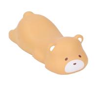 CHICIRIS Mini Estera Animal Ergonómica de la Alfombrilla de Ratón de la PU de la Ayuda Linda del Resto de Muñeca para la Oficina, los Estudiantes y los Jugadores (Patrón de Oso Pardo)