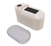 CHICIRIS Mini Máquina de Hielo, Máquina de Hielo de Encimera de 120 W con Cable de Alimentación para Automóvil, de Portátil para el Hogar, Camping, RV (Enchufe de la UE)