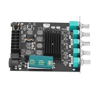 CHICIRIS Módulo Amplificador de Potencia de 2.1 Canales con Alta Eficiencia para Parlantes Domésticos, Protección contra Cortocircuitos, para Cine en Casa de Solicitud de Tienda, Suministros de PCB