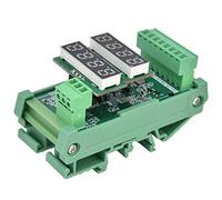 CHICIRIS Módulo del Transmisor de Temperatura, Circuito Integrado de PCB -450 ° C Temperador Digital Templo del Controlador DC10V-30V para Equipos de Control Industrial (Con Base)