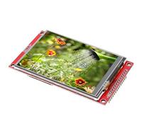 CHICIRIS Módulo LCD TFT Táctil 3.5in, Interfaz SPI ILI9488 | Ranura para tarjeta microSD, resolución HD 480x320, bajo consumo 3.3V-5V, fácil integración con