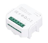 CHICIRIS Monitor de Energía WiFi Inteligente Análisis de Datos y Control Remoto para la Gestión de Energía del Hogar Inteligente 100-240 V CA (BLACK)