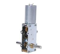 CHICIRIS Motor de Engranaje de Gusano Alta Torsión 12 V 0.5a para Cortinas Eléctricas de Visualización WGF180-55, Pequeño Volumen y Relación de Reducción Grande para Máquinas de Ventas, Artesanías,