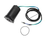 CHICIRIS Motor de Inclinación de Ajuste Motor de Inclinación de Ajuste Eléctrico de Aleación de Metal de 12 V Arranque Rápido de 2 Cables Carcasa Sellada Reemplazo Directo para Fueraborda de 40 a