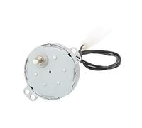 CHICIRIS Motor de Incubadora, CW CCW Motor de Giro de Huevos de Rendimiento Estable de Baja Velocidad de Modo Dual con Material Metálico de Alta Calidad, para Equipos de Incubación de (12V)