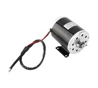CHICIRIS Motor Eléctrico Cepillado Premium 500W DC 24V Motor con Soporte para Scooter Eléctrico Gokart, Engranaje de Metal para una Larga Vida útil
