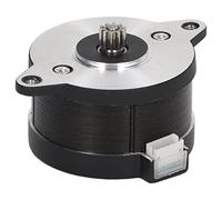 CHICIRIS Motor Paso a Paso para Extrusora, 36 Mm, 1,8 Grados, 2 Fases, Cuerpo Redondo de Acero Inoxidable, con Cable de 1 M, para Impresoras 3D 2.4, Ender 3, 5 y CR10.