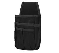 CHICIRIS Multifunción Hardware Tool Bag Organizador para el almacenamiento de herramientas conveniente, material de poliéster 600D para hacer -it -auto amantes y profesionales, Borde negro, Casual