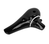 CHICIRIS Ocarina, 12 Agujeros, AC Alto, Clave C, Instrumento de Viento Portátil con Acabado Negro Clásico, para Profesionales, Principiantes y Compañeros de viaje.