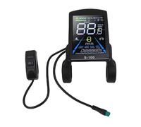 CHICIRIS Pantalla LCD de Bicicleta Eléctrica, Control de Pantalla LCD LCD de Cable de Cable de Cable de Llover de 5 Núcleo para un Monitoreo Preciso de Datos de Conducción