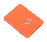 CHICIRIS Para Tarjeta de Memoria de Juego de 64 MB Solución de Almacenamiento de Alta Velocidad Para, Material ABS Duradero Para Todos los Juegos (ORANGE)