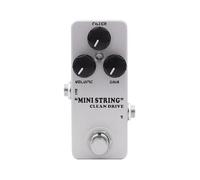 CHICIRIS Pedal de Efectos de Guitarra, Compresor Analógico Overdrive Boost con Retardo de Tono Cálido para Guitarristas Eléctricos