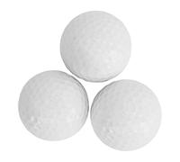 CHICIRIS Pelota de Golf, Diseño de Doble Capa con Núcleo de Caucho Sintético, Ideal para Principiantes y Entrenamiento en Interiores y Exteriores, 146 G