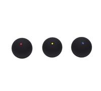 CHICIRIS Pelotas de Squash, Juego de 3 Pelotas de Squash de Goma con Puntos Azules, Rojos y Amarillos para una Velocidad Rápida, Media y Lenta, Entrenamiento Práctica de Principiante a (3PCS)