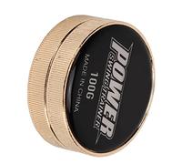 CHICIRIS Peso de Práctica de Swing de Tenis de la Raqueta para Aumentar la Fuerza de Bateo, Material de Acero Fácil de Usar, para el Calentamiento del Jugador, Negro 100g