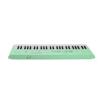 CHICIRIS Piano con Teclado Electrónico de 54 Teclas, Teclado Musical Portátil con Micrófono y Función de Grabación, para Niños Principiantes con 8 Tonos 6 Canciones 5 Ritmos (GREEN)