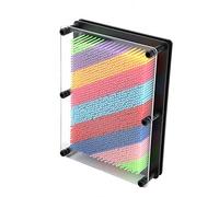 CHICIRIS Pin Art, Gran Pin Art 3D táctil, para Office Home (Black Large)