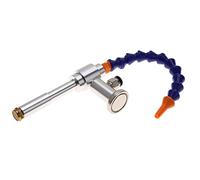 CHICIRIS Pistola de Aire Frío con Tubo Flexible para Control Preciso del Flujo de Aire en Procesos de Fabricación (08 Micro + Base Magnética)