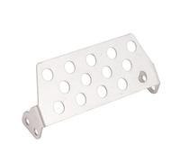 CHICIRIS Placa Protectora, Placa Protectora Delantera de Coche RC para Orugas VS4 10, Aleación de Alta Resistencia para Eje y Dirección, No Necesita Perforación