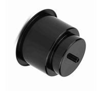 CHICIRIS Portavasos para Barcos, Portavasos Universal para Barcos Marinos RV con Orificio de Drenaje, Portavasos de Plástico para Latas de Bebidas para Yates y Vehículos Todoterreno (Black)