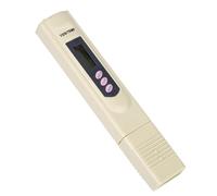 CHICIRIS Probador de Medidor TDS de Agua Filtro de Pureza Digital Portátil para Pluma de Prueba de Agua 0-9999 PPM Temp LCD para Pruebas de Calidad del del Grifo Doméstico, Industria Acuática (GRAY)