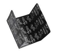 CHICIRIS Protector Anti Salpicaduras para Estufa de Gas, 84.5x32.5 Cm (#1) | Material de papel de aluminio, resistencia al calor duradera, diseño plegable, fácil de limpiar, accesorio de cocina.