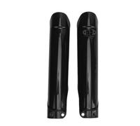CHICIRIS Protector de Horquilla Delantera ABS Cubiertas Protectoras de Horquilla Delantera 2 Piezas Protección de Amortiguador Fácil Instalación para Conducción Todoterreno para Modelos EXC SX XC FC